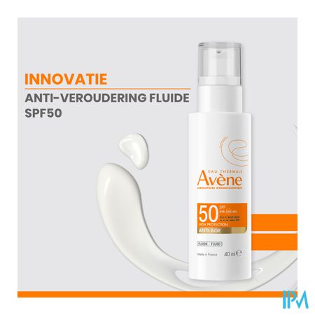 Avene Zon Spf50 A/age Fluide 40ml 8