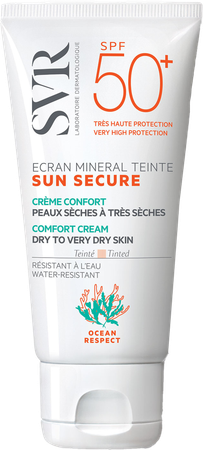 Svr Sun Secure Gekleur.miner.droge Huid Sp50+ 60ml 1