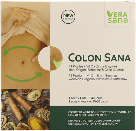 Colon Sana Caps 60 + Fl 30ml Vera Sana 1