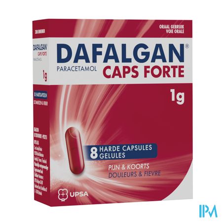 Dafalgan Caps Forte 1g Caps 8 1