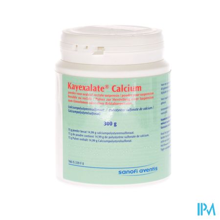 Kayexalate Calcium Pulv 1 X 300g