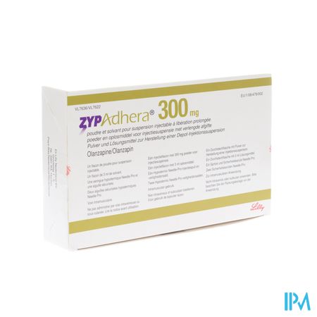 Zypadhera Poeder + Solv Inj 300mg