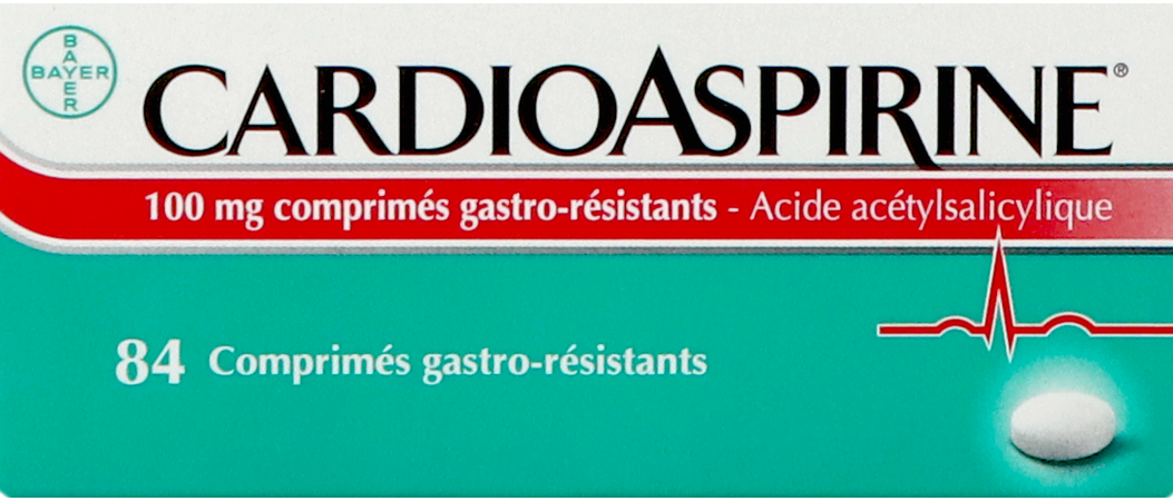 Cardioaspirine Maagsapresist. Tabl 84 X 100mg 3