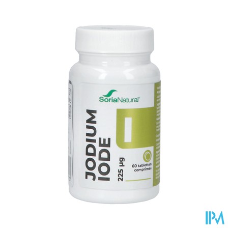 Soria Jodium 225mcg Bio-actief Tabl 60