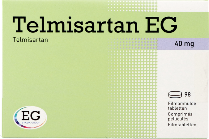 Telmisartan EG 40 Mg Filmomh Tabl 98 3