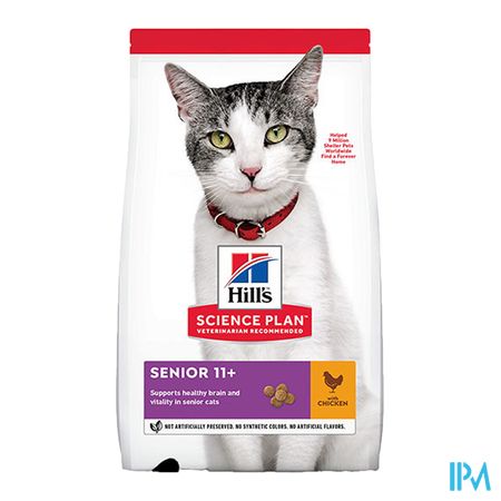 Science Plan Feline Senior 11+ Chicken 3kg 3