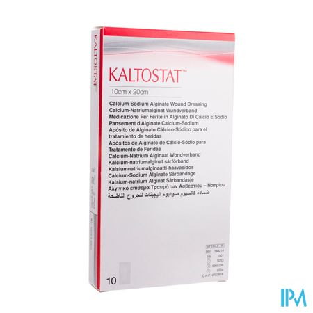 Kaltostat Verb 10,0x20,0cm Ster 10s