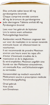 Mestinon Drag 150 X 60mg 8