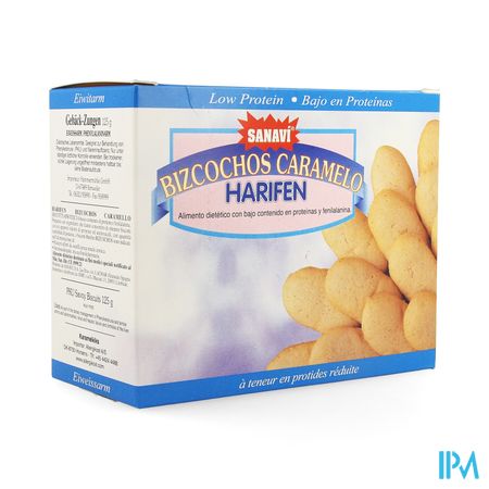 Sanavi Harifen Koekjes Karamel 125g