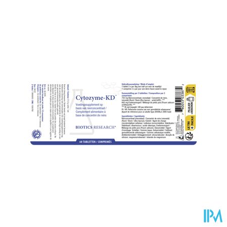 Cytozyme Kd Biotics Comp 60 2