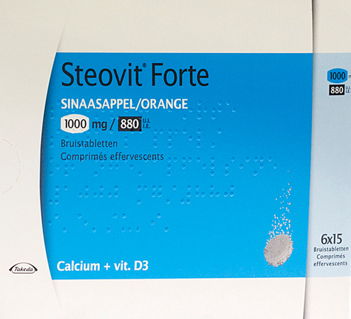 Steovit D3 1000mg/880ie Bruistabl 90 3