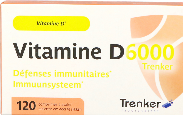 Vitamine D6000 Trenker Tabl 120 Nf 4