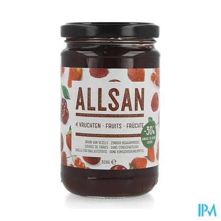 Allsan Pate Tartiner 4 Fruits 320g Revogan