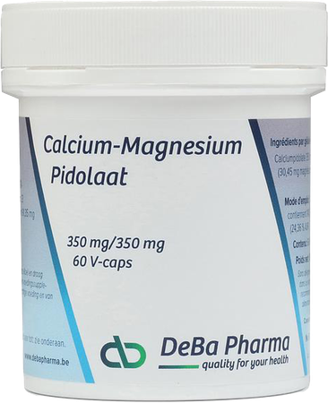 Calcium Magnesium Pidolaat 350/350mg V-caps 60 4