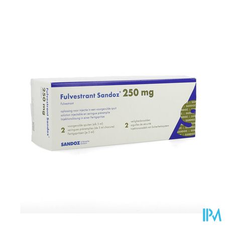 Fulvestrant Sandoz 250mg Ser.prer. 2x5ml 50mg/ml