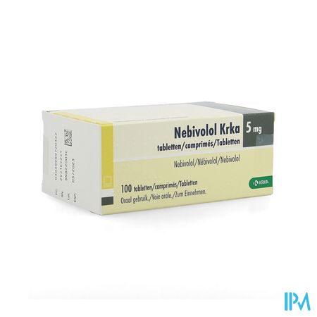 Nebivolol Krka 5mg Comp 100 X 5mg