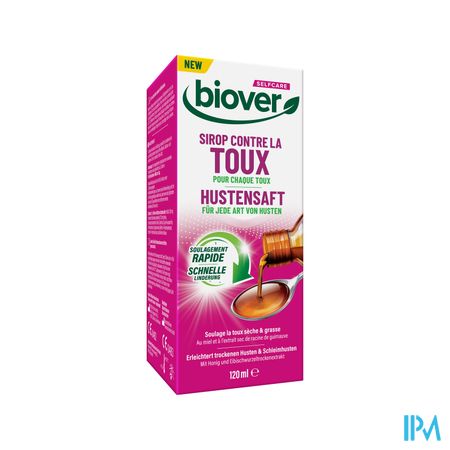 Biover Selfcare Sirop Toux 120ml