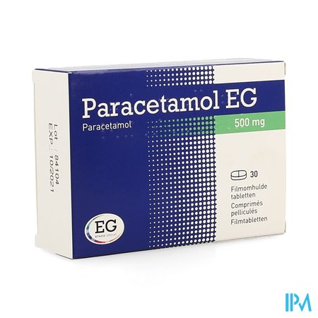 Paracetamol EG  500 Mg Filmomh Tabl  30