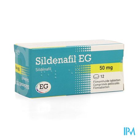 Sildenafil EG  50 Mg Comp Pell 12 X  50 Mg