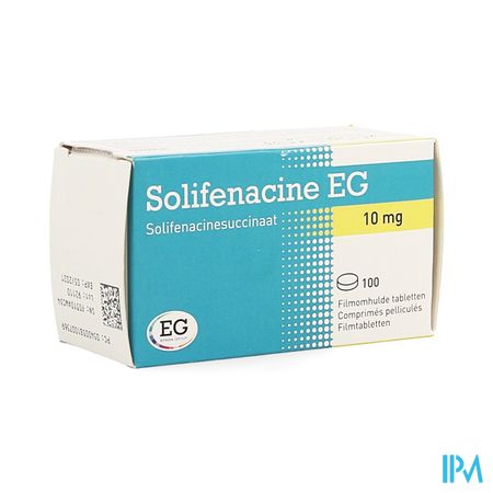 Solifenacine EG 10Mg Filmomh Tabl 100 Pvc/Alu