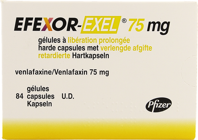 Efexor-exel 84 Caps 75mg Ud 1