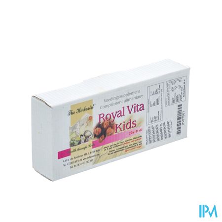 Herborist Royal Vita Kids Amp 20x3ml 0750