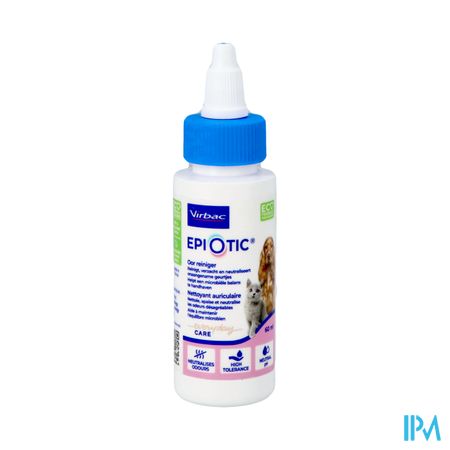 Epiotic Solution Nettoyage Auricul.chien/chat 60ml