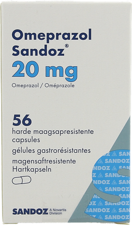 Omeprazol Sandoz Caps Enter 56 X 20mg 2