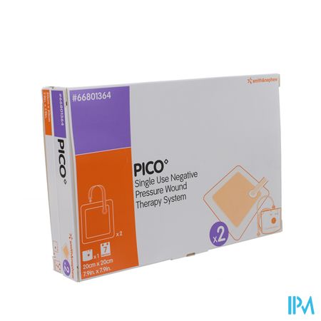 Pico Kp Steriel Siliconen 20x20cm 1x2 66801364