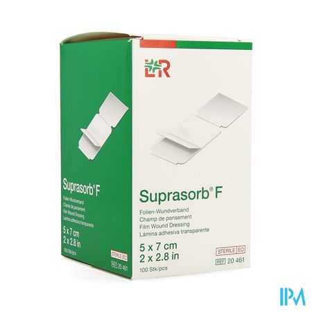 Suprasorb F Film Cp Steril 5x 7cm 100 20461