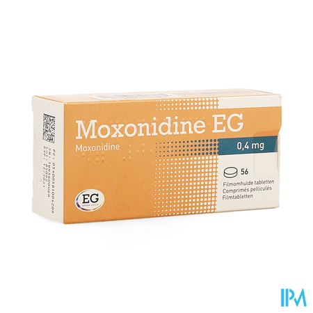 Moxonidine EG Tabl 56X0,4Mg