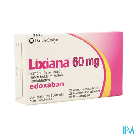 Lixiana 60mg Filmomh Tabl 28 X 60mg