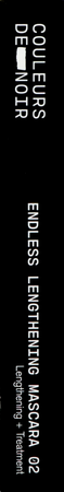 Couleurs De Noir Endless Length Mascara 02 1