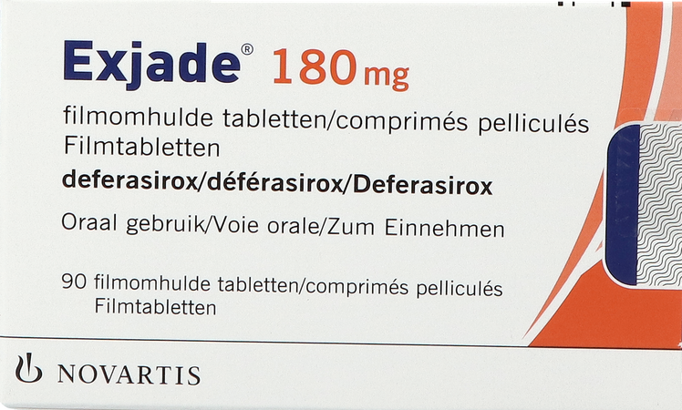 Exjade 180mg Filmomh Tabl 90 X 180mg 1