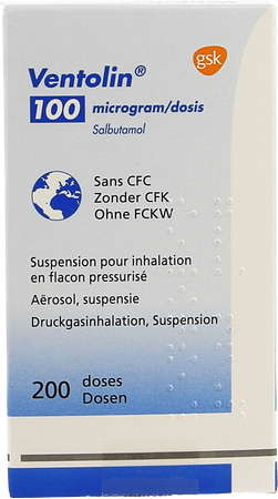 Ventolin Aero Inhal 200dos 100mcg/d 1