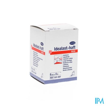 Idealast-haft Rood 8cmx4m 1 P/s