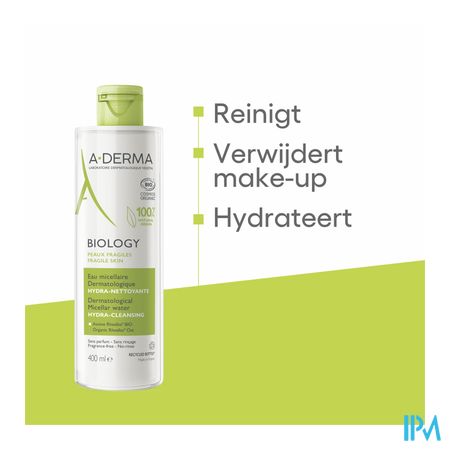 Aderma Biology Micellaire Water Dermatolog. 400ml 10