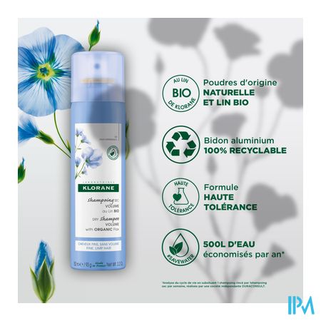Klorane Capil. Sh Sec Lin Bio Spray 150ml 5