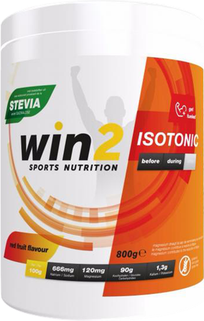 Win2 Isotonic Red Fruits Pdr 800g 1
