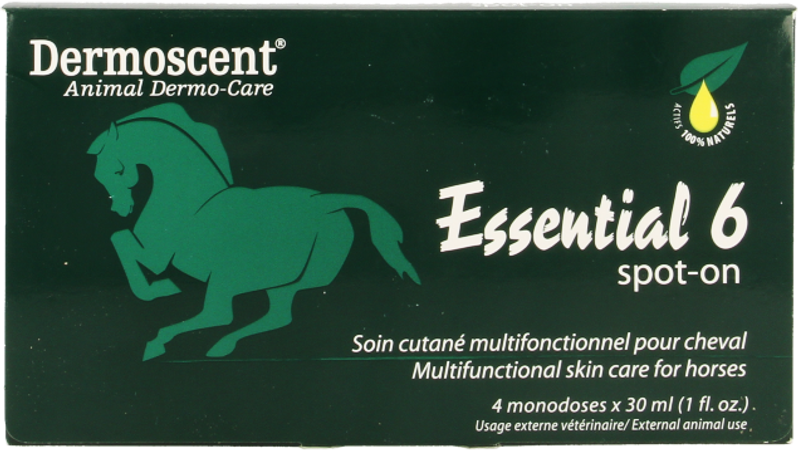Dermoscent Essential 6 Spot-on Paard Pipet 4x30ml 4