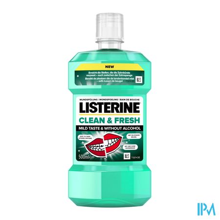 Listerine Clean & Fresh 500ml 2