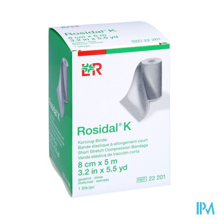 Rosidal K Bande Elast 8cmx5m 22201