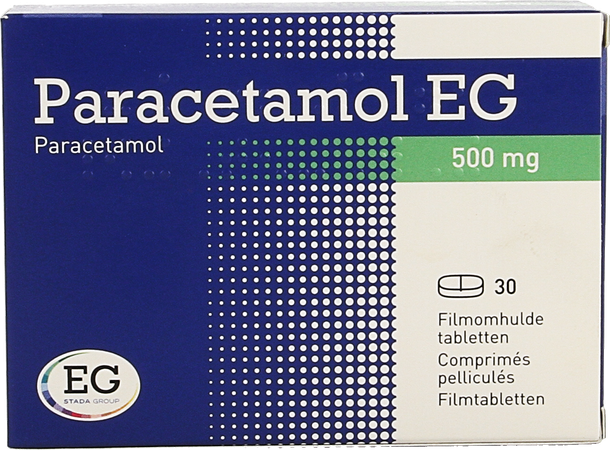 Paracetamol EG  500 Mg Filmomh Tabl  30 1