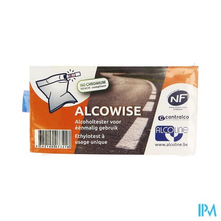 Alcowise Alcoholtester Eenmalig Gebruik