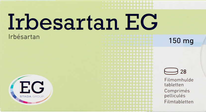 Irbesartan EG 150 Mg Filmomh Tabl 28 X 150 Mg 2