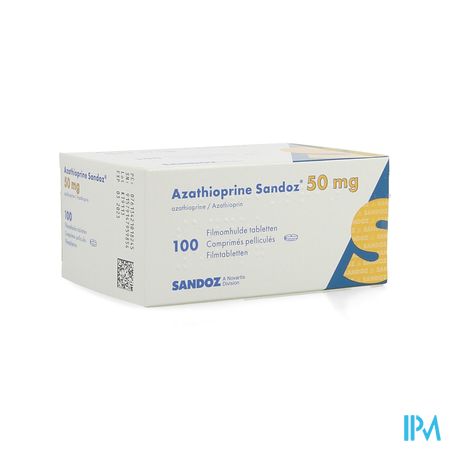 Azathioprine Sandoz 50mg Comp 100 X 50mg