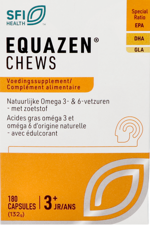 Equazen Omega 3/6 Chews Pot Caps 180 1