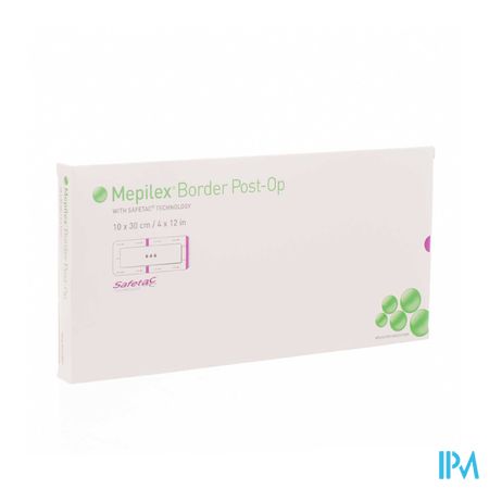 Mepilex Border Post-op Pans 10x30cm 5 496605