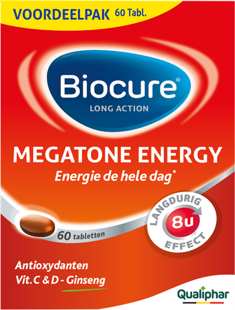 Biocure Megatone Energy La Tabl 60 2