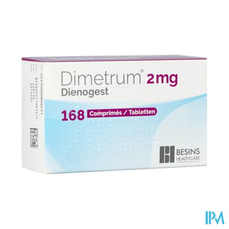 Dimetrum 2mg Comp 168 X 2mg